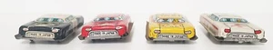 3 MODELLINI AUTO IN LATTA TIN TOY AMBULANCE POLICE CHIEF - Foto 1 di 7