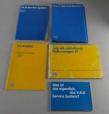 Cartella + Manuale D'uso VW LT 28 / 31 / 35 / 40 / 45 / 50 Aggiornato 07/1983 - Immagine 1 di 3
