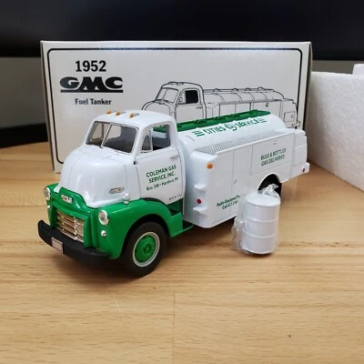 First Gear 1952 GMC Fuel Tanker Truck Cities Service Coleman Gas Diecast 1:34 - Image 1 of 4
