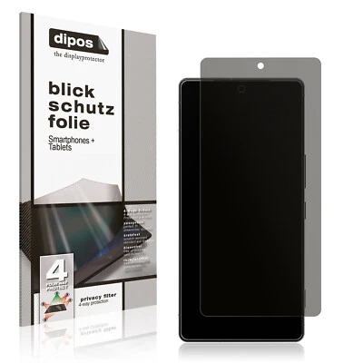 Screen Protector for Sharp Aquos R9 Pro Privacy Filter 4-Way Protection dipos - Image 1 of 4