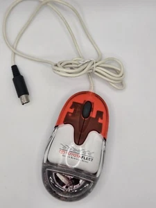 Toyota Fleet Aqua Wired Computer Mouse PS/2 Floating Driver & Toyota Sign. RARE - Picture 1 of 7
