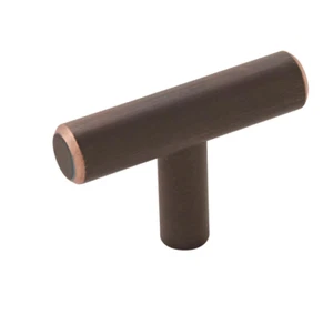 Amerock Bar Pulls 1-15/16 Inch Bar Cabinet Knob | Oil Rubbed Bronze | BP19009ORB - Picture 1 of 1