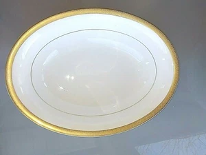 Vintage MCM Regency Gold Mid-Century Modern 12" Meat Platter Fine China Japan - Picture 1 of 3