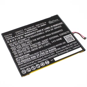 Akku Li-Poly für Amazon Kindle Fire HD 10.1 7th 58-000187 26S1015-A - 6200mAh - Bild 1 von 1