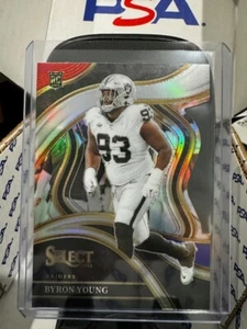 2023 Panini Select Club Level Red Blue Diecut #290 Byron Young - Picture 1 of 2