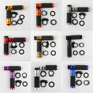 Empuñaduras de mano de gel de goma manillar de aluminio para motocicletas CNC de 7/8 - Imagen 1 de 10