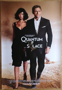 QUANTUM OF SOLACE (2008) - original Int. advance 1 sheet movie poster,James Bond - Bild 1 von 4