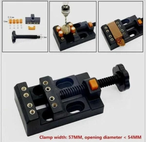 Watch Bench Table Fixed Vise Vice Clamp Holder Non Scratching Repair Tools Kit - Picture 1 of 8