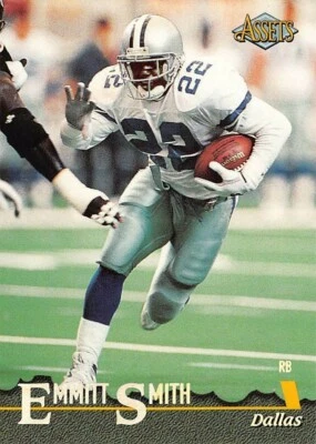 1996 Classic Assets Football Emmitt Smith #41 NM/MT DALLAS COWBOYS/HIGH GRADE - Image 1 of 2