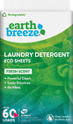 Laundry Detergent Sheets - Fresh Scent - No Plastic Jug (60 Loads) 30 Sheets, Li