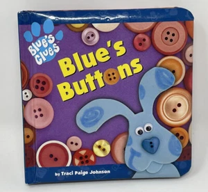 Blue's Clues Buttons Small Board Book By Traci Paige Johnson Nick Jr - Picture 1 of 5