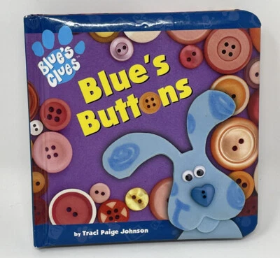 Blue's Clues Buttons Small Board Book By Traci Paige Johnson Nick Jr Foto 1 de 4