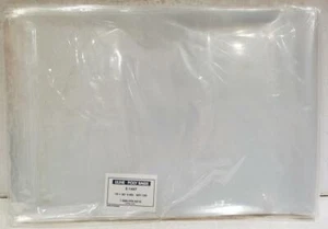 Industrial Clear Plastic Poly Bags, 2 Mil, 10" x 30", pack of 100 S-1447 NEW - Picture 1 of 3
