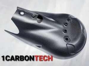 DUCATI 959 1299 FIBRA CARBONO ESCAPE TRASERO PROTECTOR CUBIERTA MATE - Imagen 1 de 6