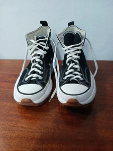 Sneakers unisex Converse Run Star Hike alte nere platform taglia Uomo 8,5 donna 10 - Foto 1 di 9