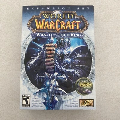 World of Warcraft: Wrath of the Lich King Expansion Set PC, 2008 with Box - Image 1 of 3