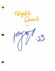 John Larroquette Signed Autograph Night Court Full Pilot Script w/ Melissa Rauch