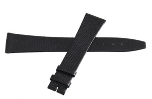Girard Perregaux Women's 18mm x 14mm Black Lizard Leather Watch Band R - Picture 1 of 3