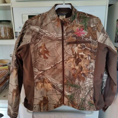 Realtree Xtra Womens Size L (12/14) Camo Light Weight Full Zip Jacket - Image 1 of 4