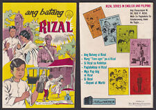 Philippines NATIONAL Filipino Heroes Series Komiks ANG BATANG SI RIZAL Comics