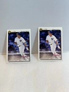 1992 Upper Deck Roberto Kelly New York Yankees #577 2 CARD LOT - Picture 1 of 15