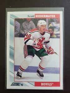 1992-93 Scott Niedermayer Score Hockey New Jersey Devils