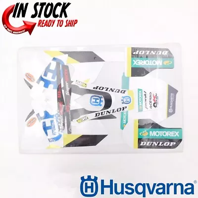 KIT GRÁFICO DE FÁBRICA HUSQVARNA 2017-2023 TC50 / 2020-23 EE5 / 18-23 TC50 MINI OEM Foto 1 de 4