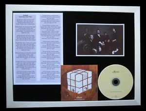 ELBOW One Day Like This LTD TOP QUALITY CD FRAMED DISPLAY+EXPRESS GLOBAL SHIP!! - Imagen 1 de 7