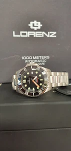 Orologio LORENZ UOMO DIVER 1000 MT. NUOVO FULL SET!!! - Foto 1 di 17