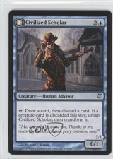 2011 Magic: The Gathering - Innistrad Civilized Scholar / Homicidal Brute 0f7