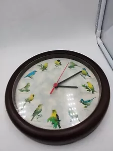 1998 Bird Clock Tells Time Brids Don't Sing For Parts And Repair - Picture 1 of 10