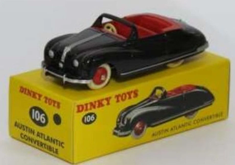 1:48 - ATLAS - DINKY TOYS - Austin Atlantic Convertible (106) BOXED/UNOPENED - Image 1 of 1