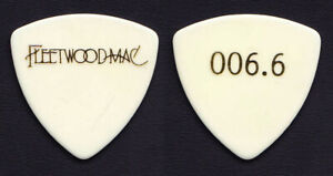 Fleetwood Mac John McVie 006.6 White/Gold Bass Guitar Pick - 2004 Tour