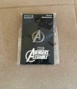 Marvel Pewter Accessories AVENGERS Logo Pin - Picture 1 of 3
