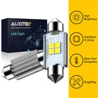 AUXITO 36mm Super Bright CANBUS 578 6411 211-2 LED Dome Light Bulb 6000K White