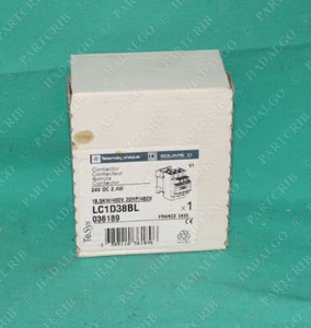 Telemecanique, LC1D38BL, relé de arranque de contactor cuadrado D 50A NUEVO - Imagen 1 de 5