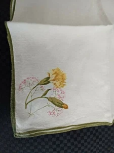 4 Pusteblume Baumwolle Druck Servietten Moderne Servietten 14" x 14" Vintage  - Bild 1 von 5