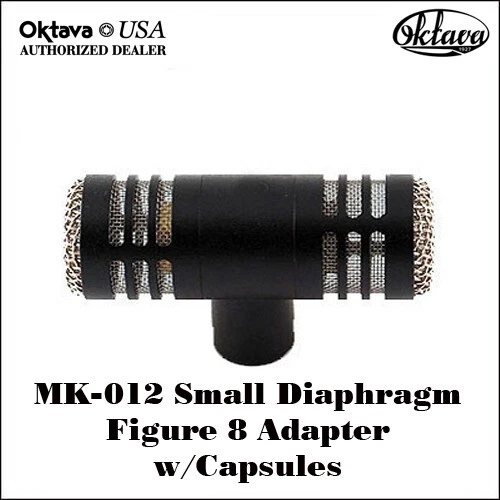 Oktava - 黑色 MK-012 公仔 8 适配器带胶囊 - 全新 — 第 1/4 张图片
