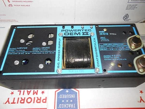 2R-70TB-OVP15V POWERTEC POWER SUPPLY 15VDC NEW OLD STOCK - Picture 1 of 2