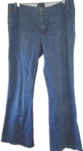 Ming Jeans Damen Gr. 12 Hose 1-Pocket Medium Wash Bootcut Mid-Rise Baumwolle - Bild 1 von 12