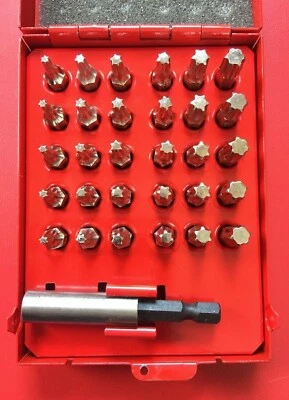 KS Tools 911.2046, 31 Piece Torx Bit Set - Image 1 of 4