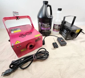 CHAUVET DJ Scorpion Storm FX RG Star Field Laser & Metal Fog Machine w/ Liquids - Picture 1 of 20