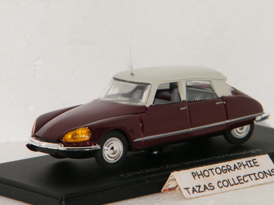CITROËN DS 21 BICOLORE BORDEAUX/GRIS ELIGOR 1/43 Ref 101549  - Photo 1/1
