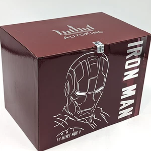Casco AutoKing Iron Man MK5 1:1 controlado por voz/portable (rojo/dorado) - Imagen 1 de 7