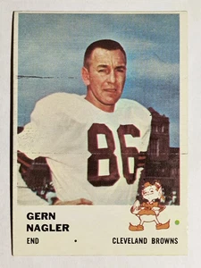 1961 Fleer #14 Gern Nagler (EXMT) - Picture 1 of 2