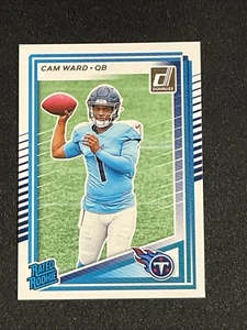 2025 Panini Donruss Football Rated Rookie #350 Cam Ward B22 - Picture 1 of 2