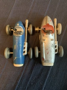 LOT OF 2 VINTAGE SCHUCO MICRO RACERS RACE CARS 1040 & 1043 - Picture 1 of 6