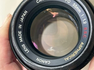 Canon FD 55mm 1.2 S.S.C. SSC Aspherical Lens Full frame K35 Formula - Picture 1 of 8