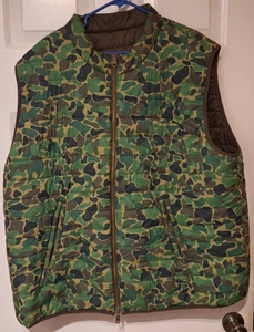 Gilet reversibile Kevin's Plantation Collection marrone mimetico taglia 3XLT - Foto 1 di 10