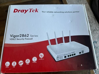DrayTek Vigor 2862 VDSL Firewall Router white  - Image 1 of 4